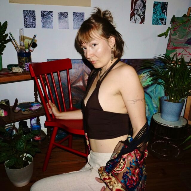 Studio Nights ❤️‍🔥 ❤️‍🩹🌙✨

#studio #berlinartist